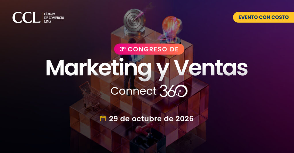 3° CONGRESO DE MARKETING Y VENTAS CONNECT 360° – ENTRADA PRESENCIAL