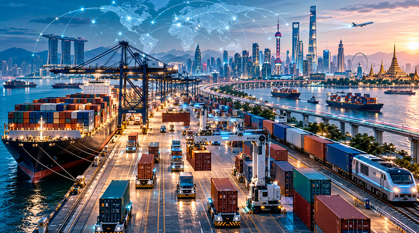 Asia y la innovación tecnológica impulsan el comercio mundial