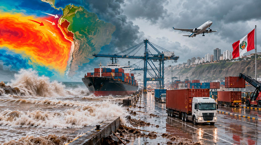 Fenómeno El Niño: CCL propone activar medidas de emergencia para evitar interrupciones del comercio exterior