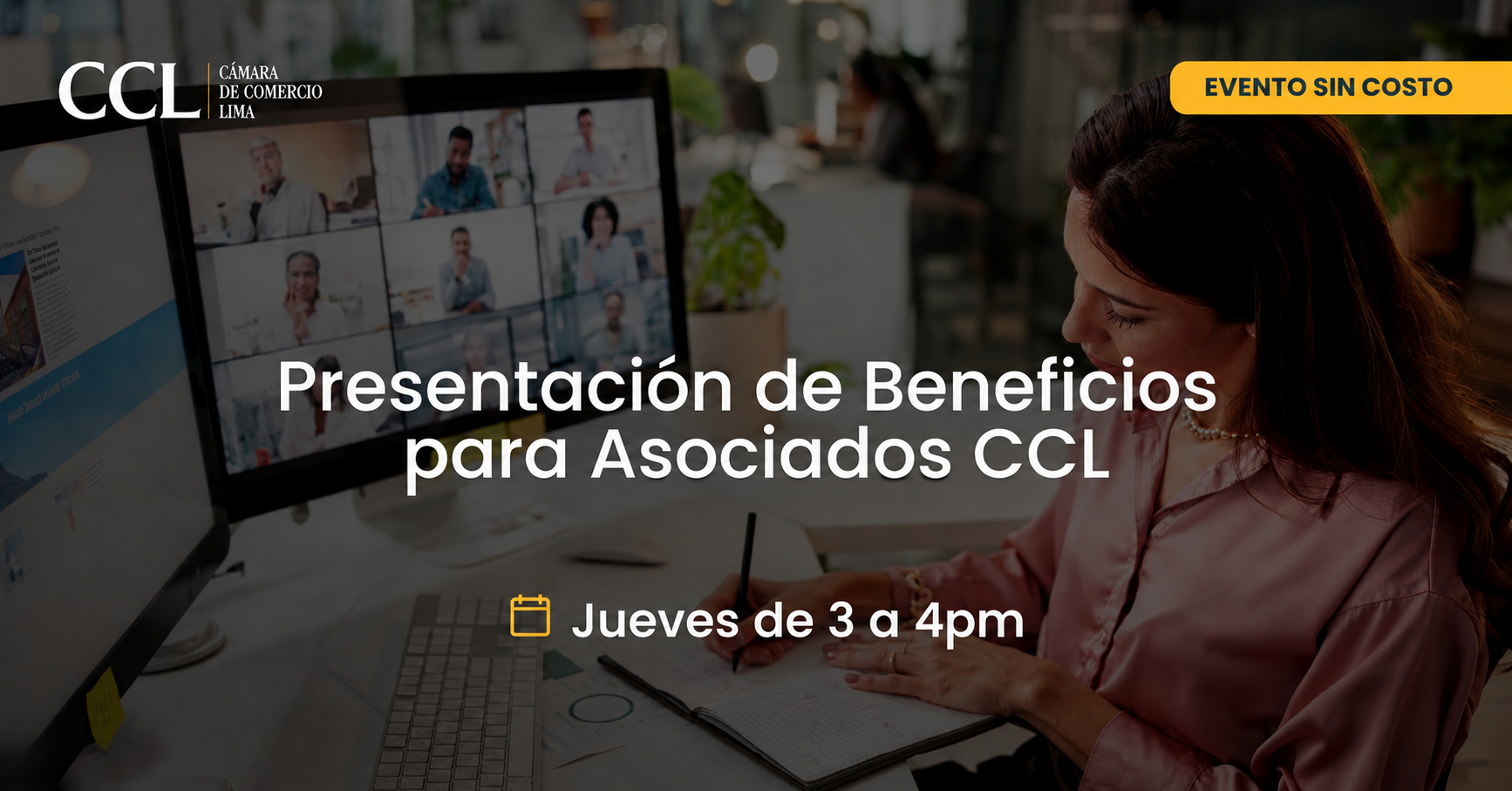 Presentación de Beneficios Online - Exclusivo para asociados a la CCL 17/09/2026